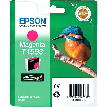 Картридж EPSON T1593 пурпурный для R2000 фото 1